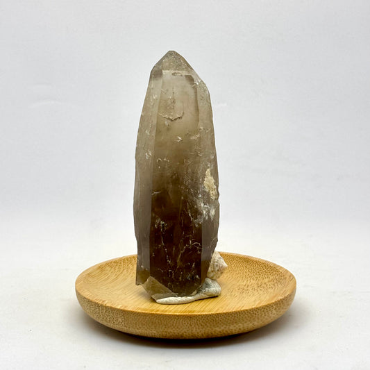 Billede af Røgkvarts lemurian spids naturlig 9 cm