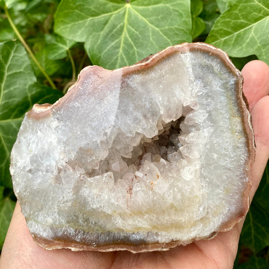 Billede af Agat geode, poleret 13 cm