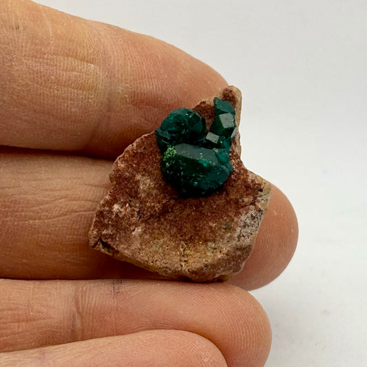 Billede af Dioptase mini klynge 3 cm