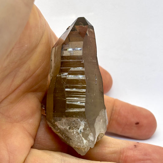 Billede af Røgkvarts lemurian spids naturlig 7 cm