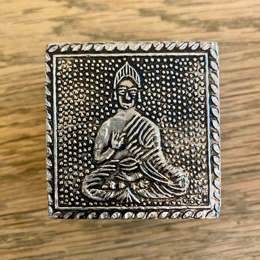 Billede af Kristalllåda med lavendel - Silverbuddha