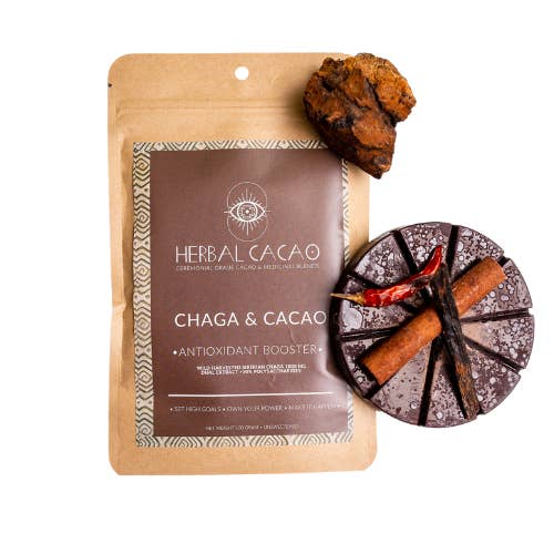 Ceremoniel Kakao med Chaga Immune Blend 100 gram Ceremoniel Kakao med Chaga Immune Blend 100 gram