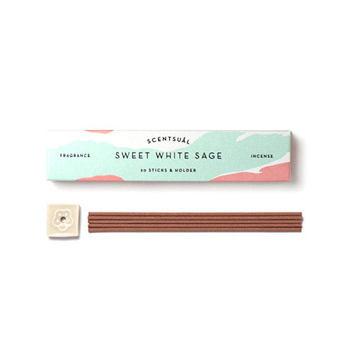 Billede af SCENTSUAL - Sweet White Sage 30 sticks - Nippon Kodo