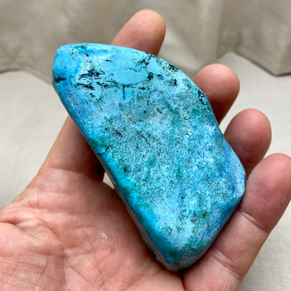 Aqua-chrysocolla - 9 cm