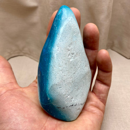 Aqua-chrysocolla - 12 cm